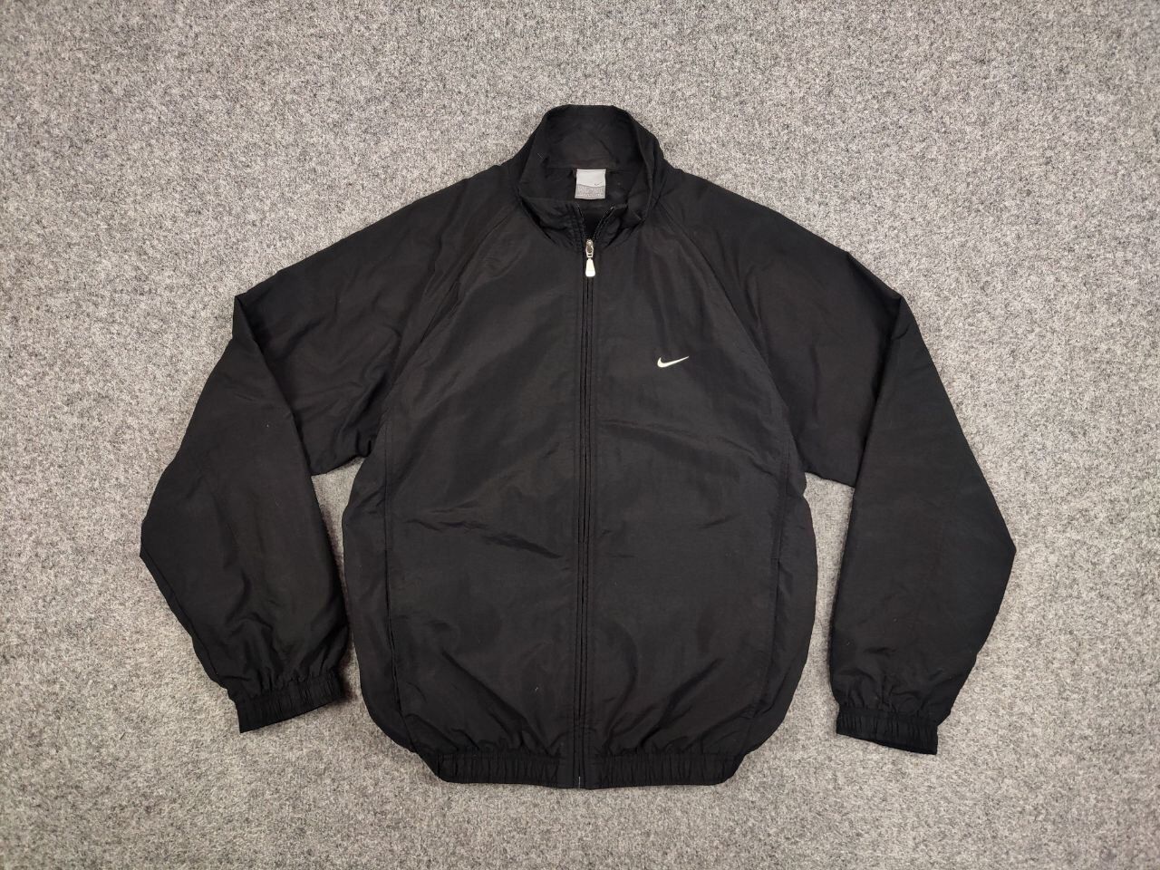 Nike Vintage 90's Nike Swoosh nylon Lightweight Track Jacket Size US M / EU 48-50 / 2 - 15 Thumbnail