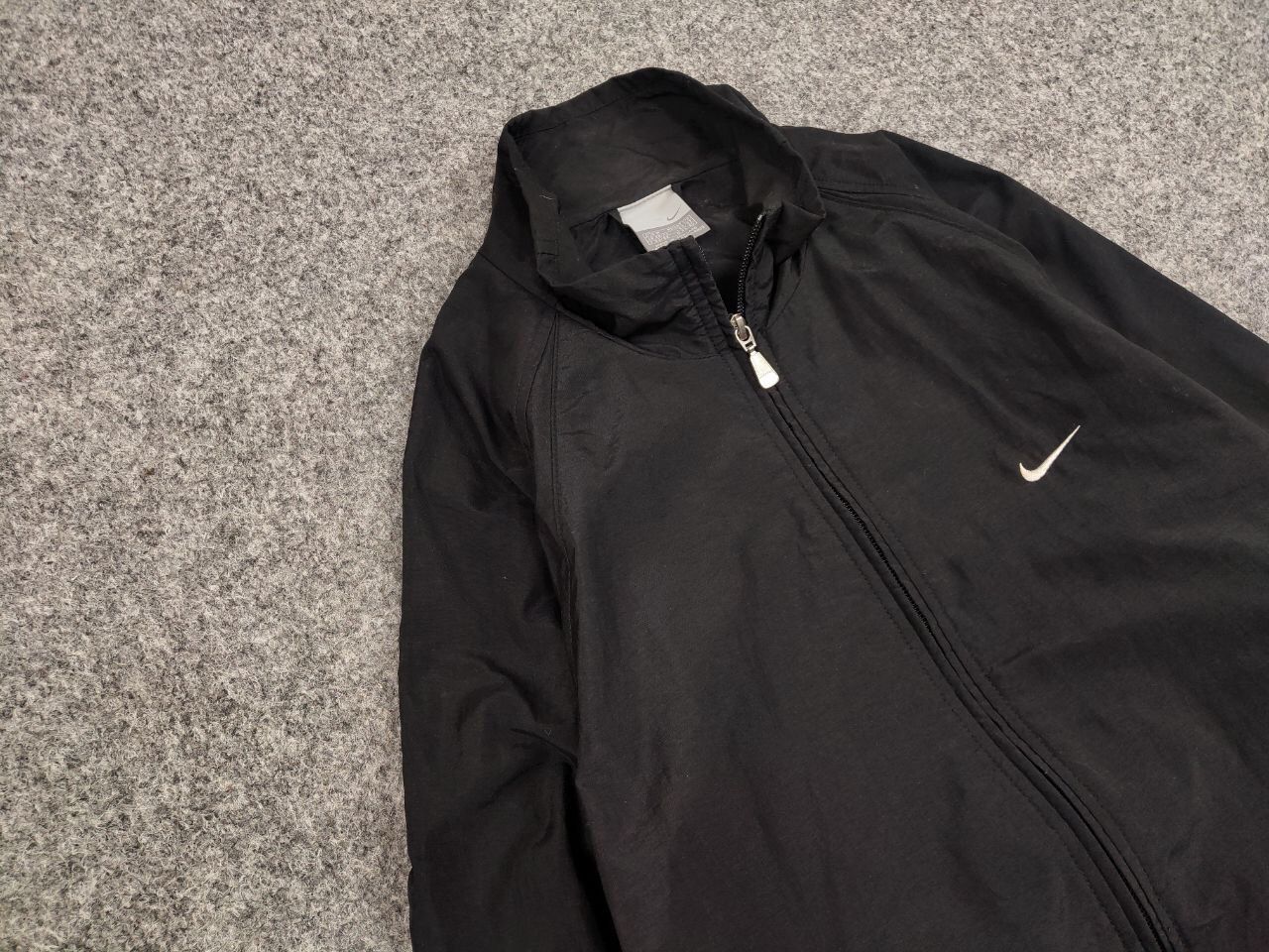 Nike Vintage 90's Nike Swoosh nylon Lightweight Track Jacket Size US M / EU 48-50 / 2 - 7 Thumbnail