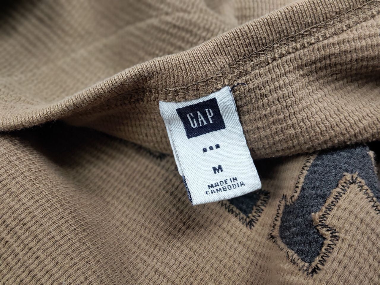 Gap Vintage 90's Gap light men's Sweatshirt in brown Logo Hype Size US M / EU 48-50 / 2 - 13 Thumbnail