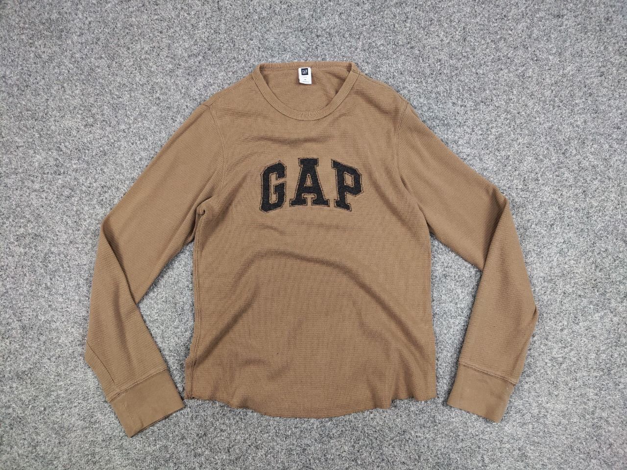 Gap Vintage 90's Gap light men's Sweatshirt in brown Logo Hype Size US M / EU 48-50 / 2 - 10 Thumbnail