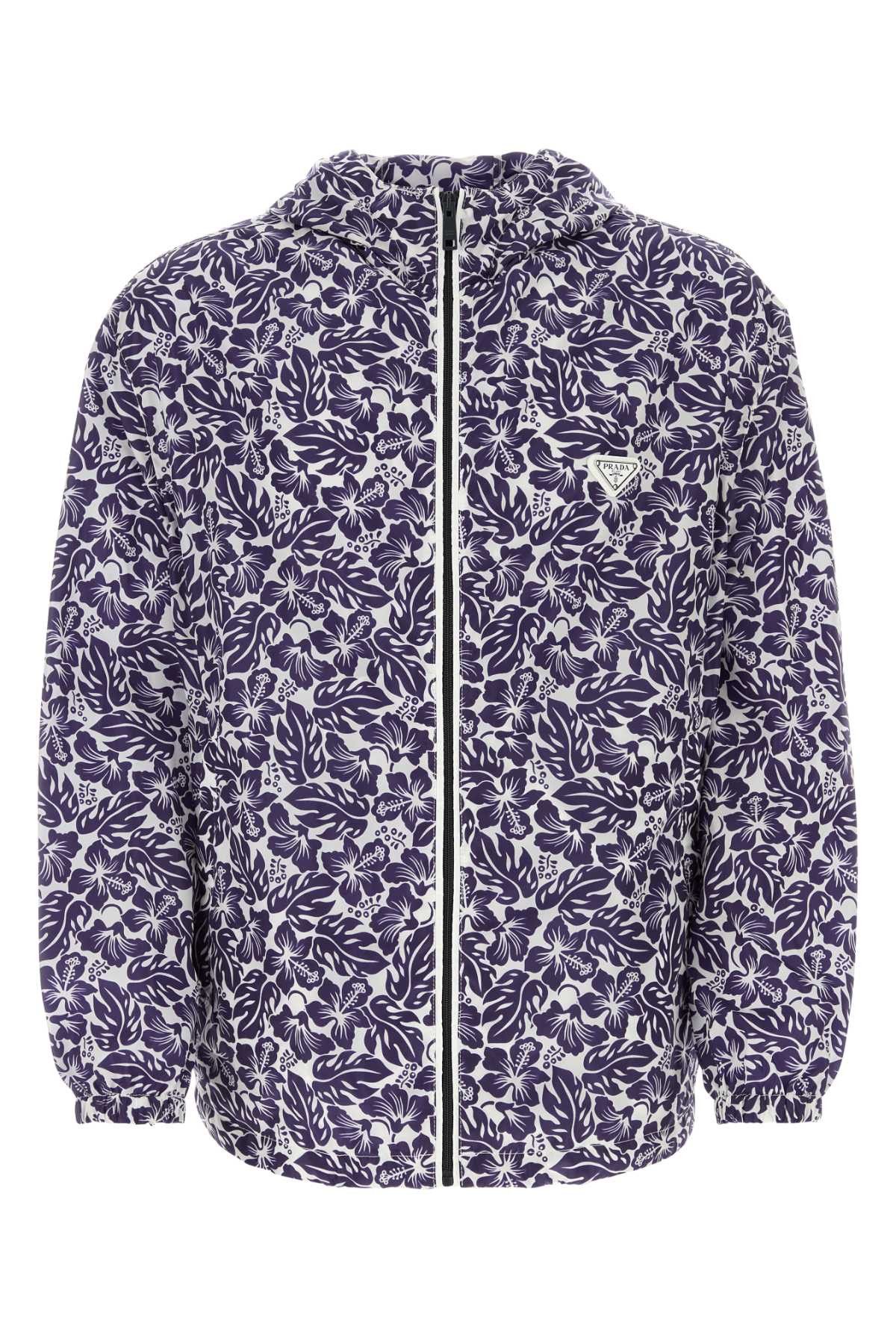 Printed Re-Nylon Windbreaker