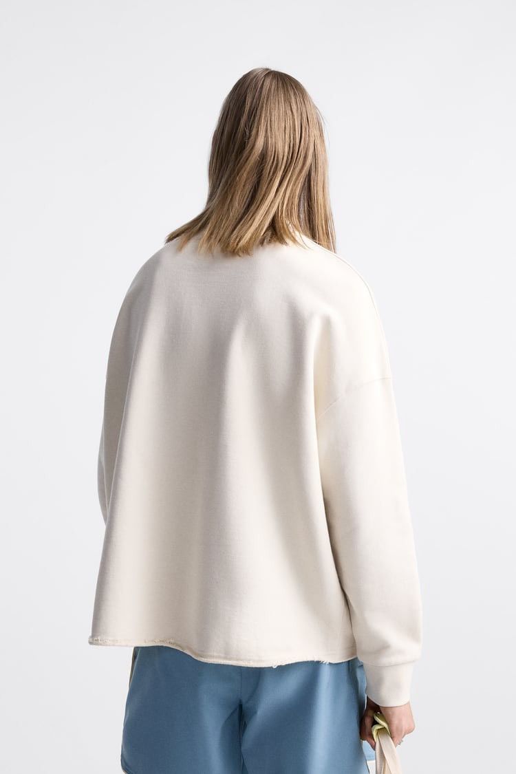 Rhude × Zara RHUDE x Zara NEW beige logo sweatshirt Size US M / EU 48-50 / 2 - 5 Thumbnail