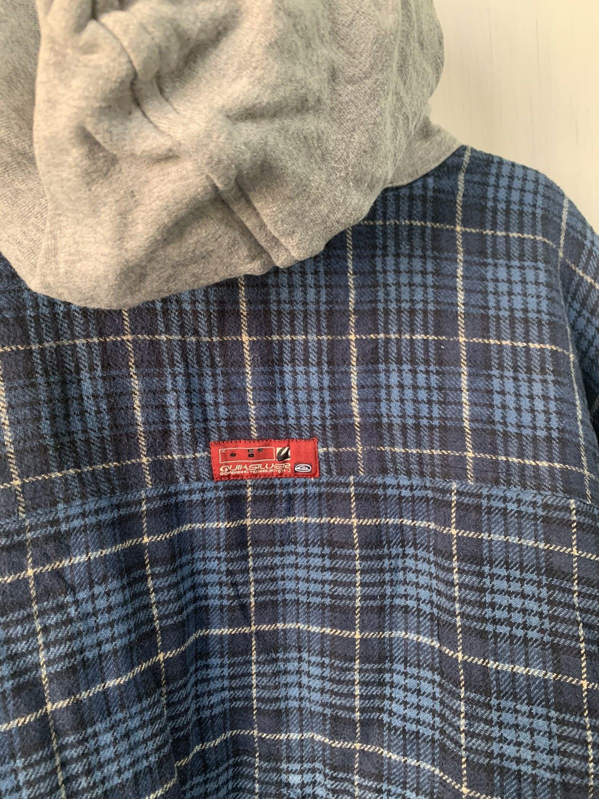 Quiksilver Quiksilver Checkered Jacket Hooded & Quilted Inner Size US XL / EU 56 / 4 - 12 Thumbnail
