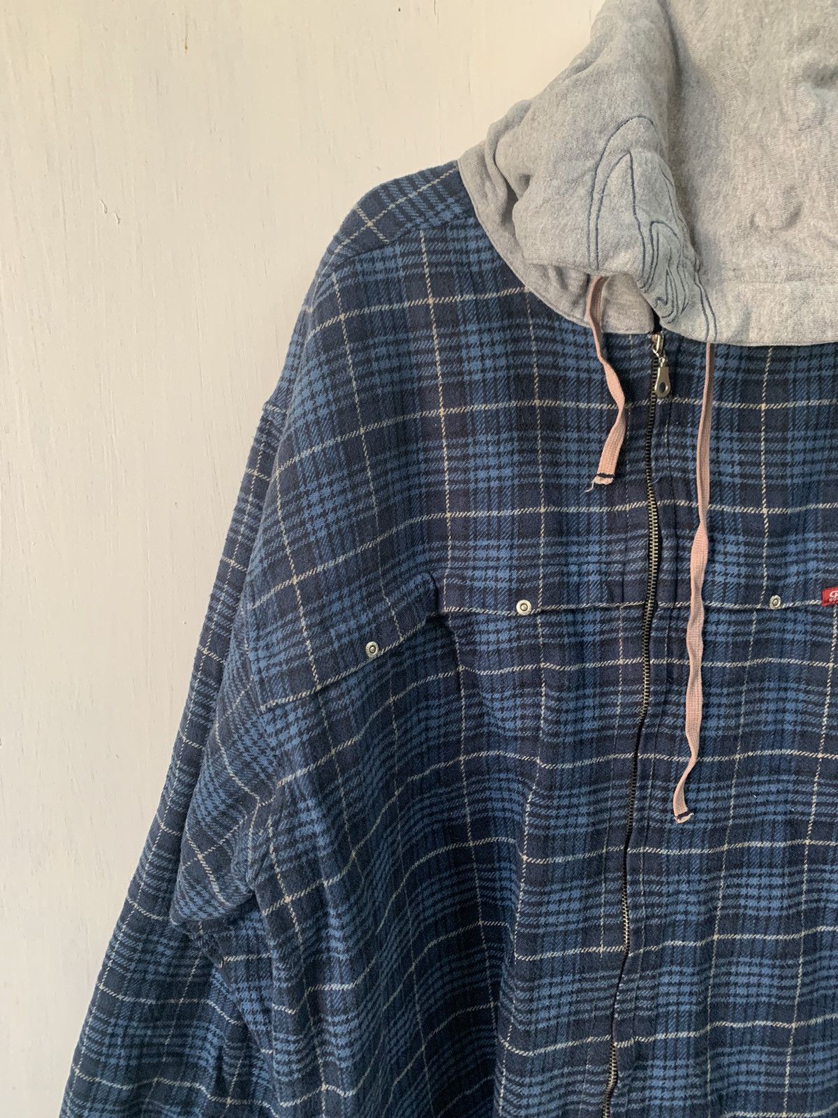 Quiksilver Quiksilver Checkered Jacket Hooded & Quilted Inner Size US XL / EU 56 / 4 - 3 Thumbnail
