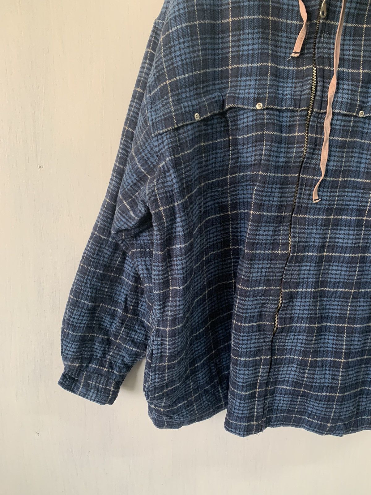 Quiksilver Quiksilver Checkered Jacket Hooded & Quilted Inner Size US XL / EU 56 / 4 - 6 Thumbnail