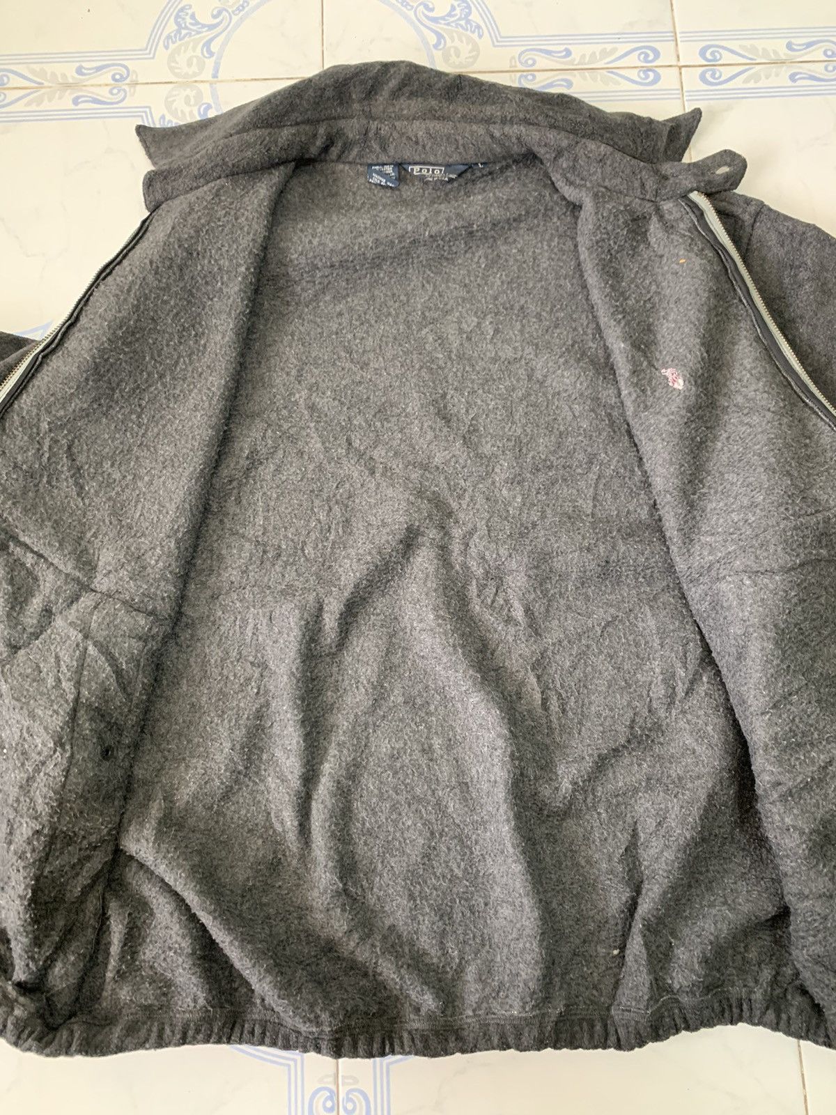 Polo Ralph Lauren Vtg Polo by Ralph Lauren Polyester Microfiber Fleece Jacket Size US L / EU 52-54 / 3 - 9 Thumbnail