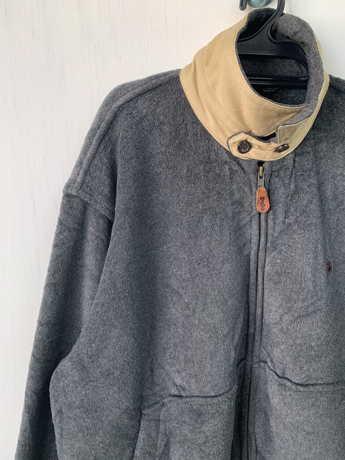Polo Ralph Lauren Vtg Polo by Ralph Lauren Polyester Microfiber Fleece Jacket Size US L / EU 52-54 / 3 - 6 Thumbnail