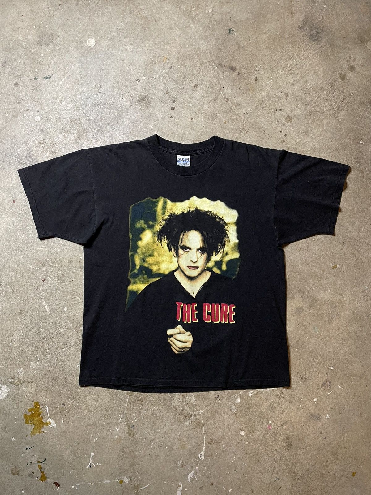 image of Band Tees x The Cure 1996 The Cure ‘Wild Mood Swings’ Tee in Black, Men's (Size XL)