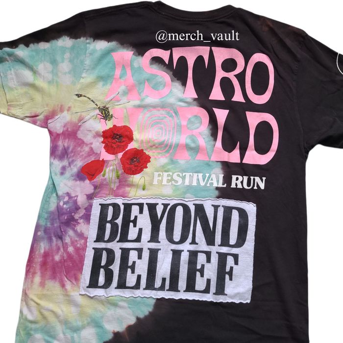 Beyond belief travis scott hot sale shirt