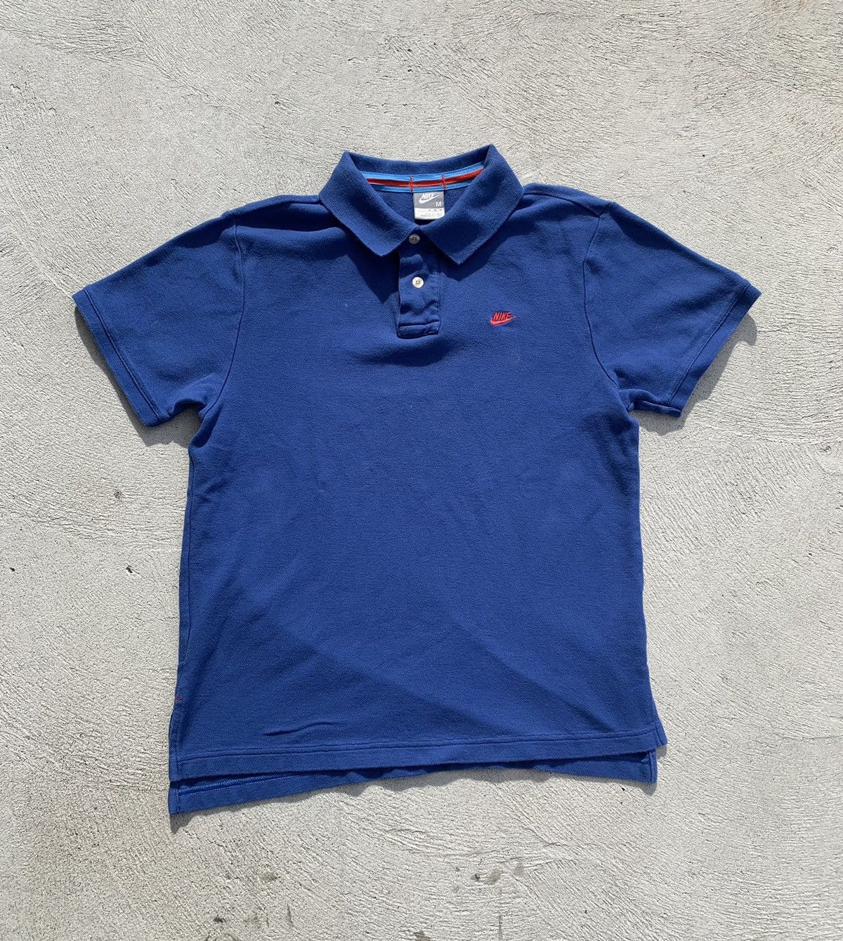 Nike Vintage Nike Polo Blue/Red (M) Size US M / EU 48-50 / 2 - 1 Thumbnail