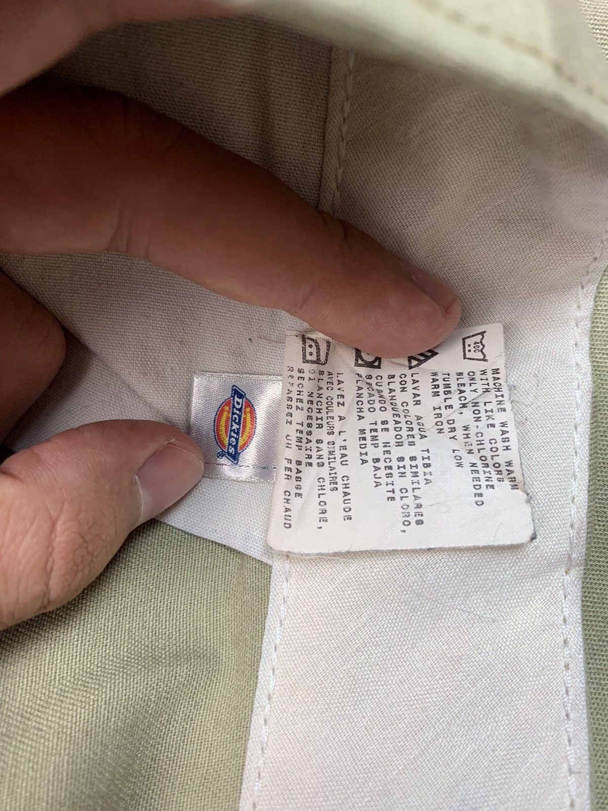 Dickies × Vintage Dickies Vintage Mens Chino Pants Workwear Size US 36 / EU 52 - 10 Thumbnail