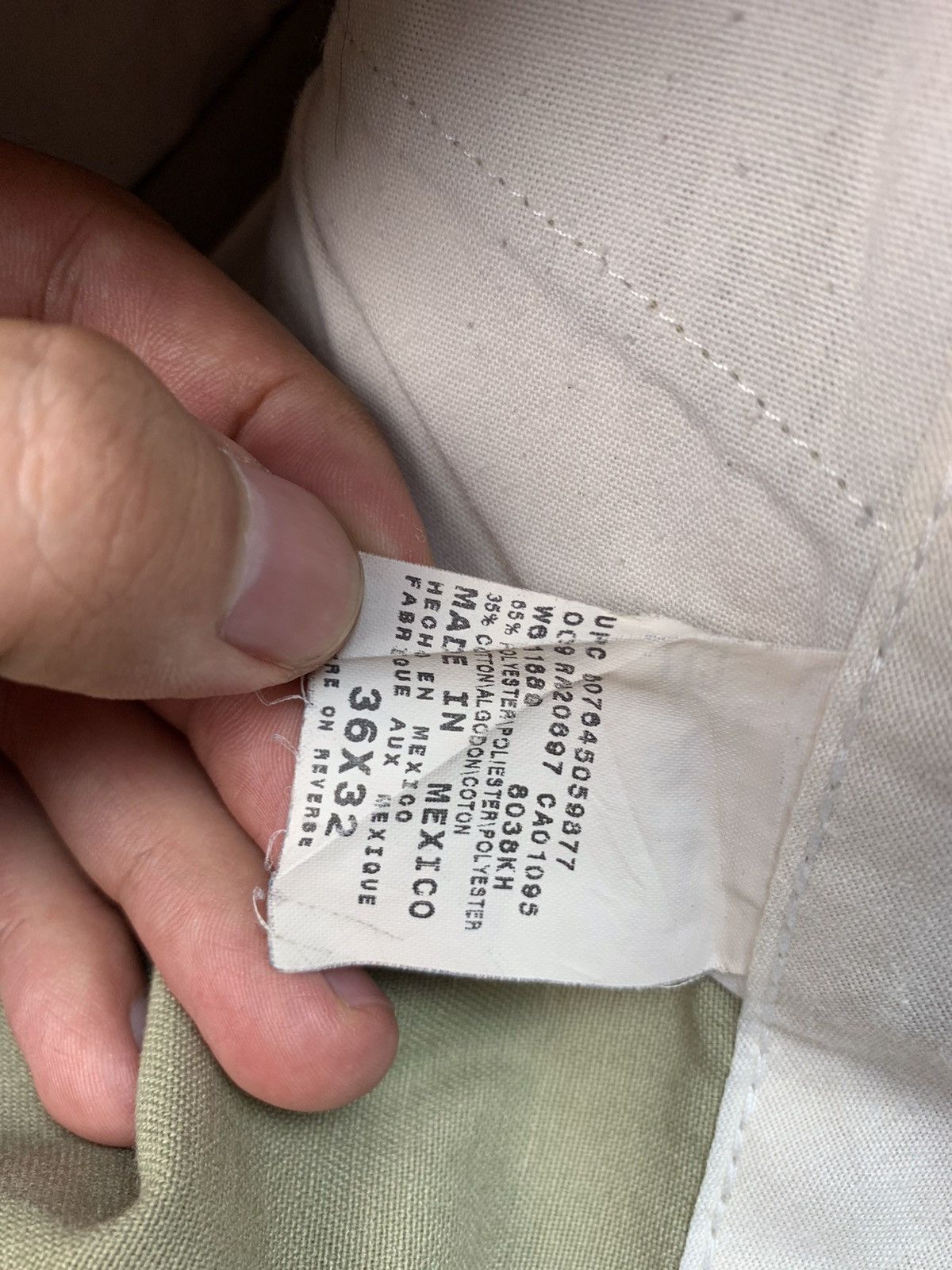 Dickies × Vintage Dickies Vintage Mens Chino Pants Workwear Size US 36 / EU 52 - 9 Thumbnail