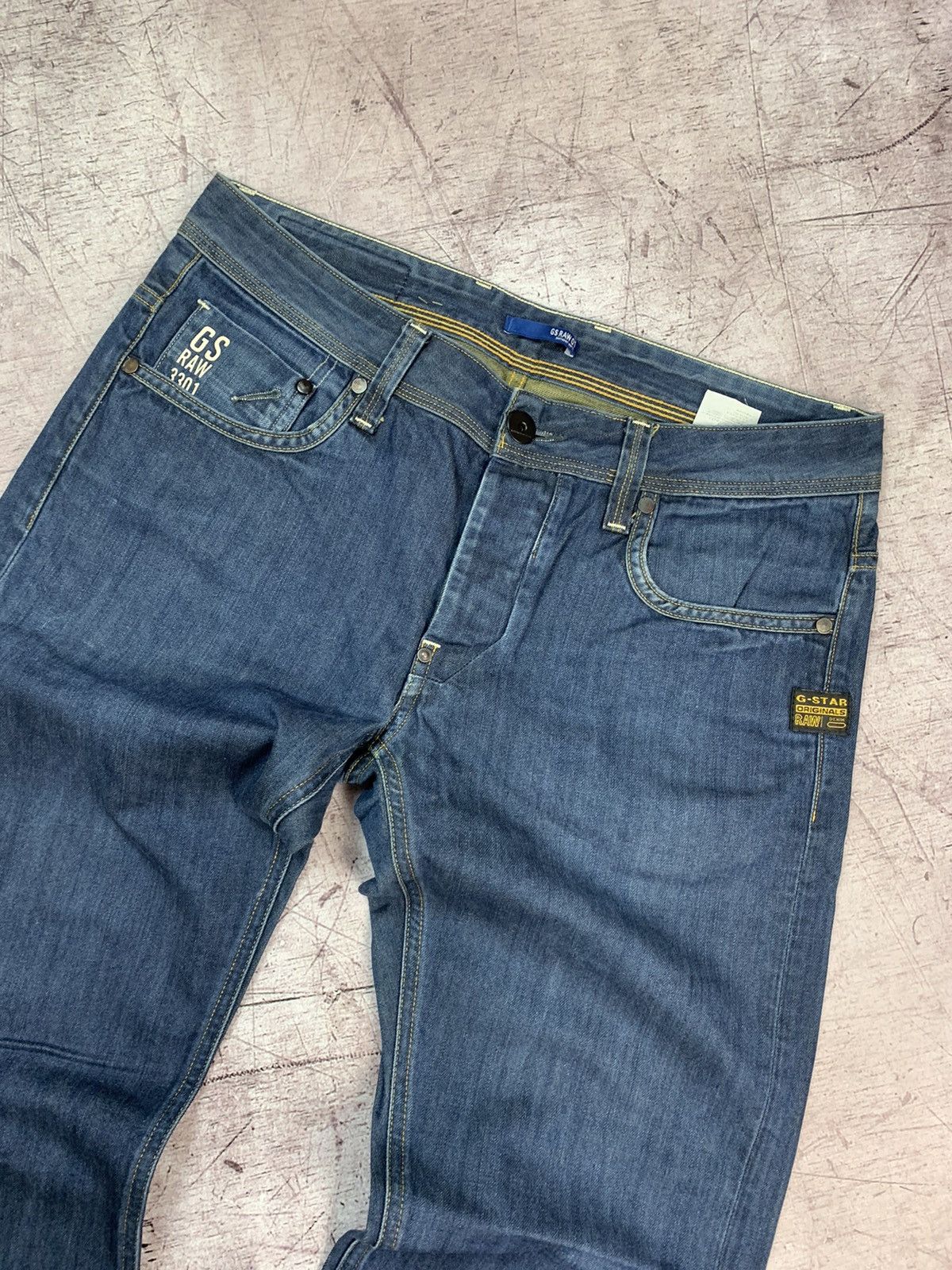 G-Star G Star Raw Vintage Mens Denim Pants Jeans Size US 33 - 8 Thumbnail