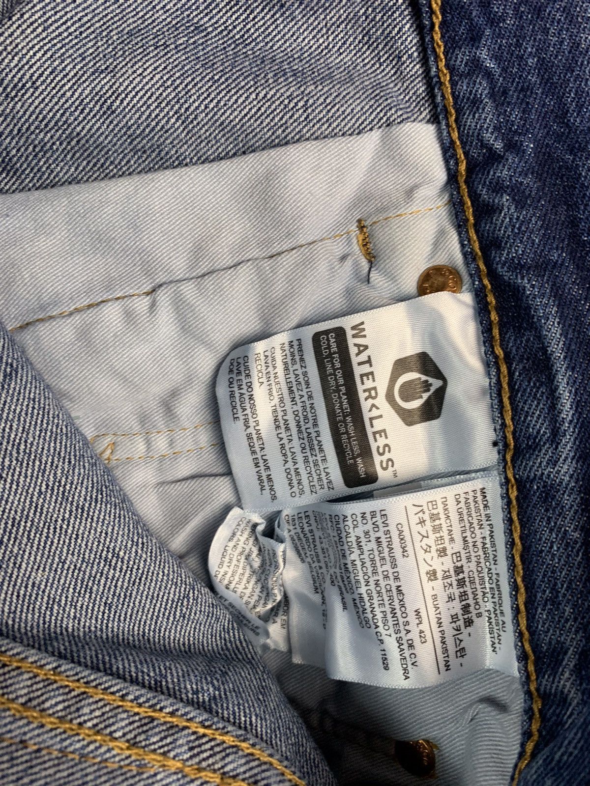Levi's × Vintage Levi's 501 Vintage Mens Denim Pants Jeans Size US 36 / EU 52 - 5 Thumbnail