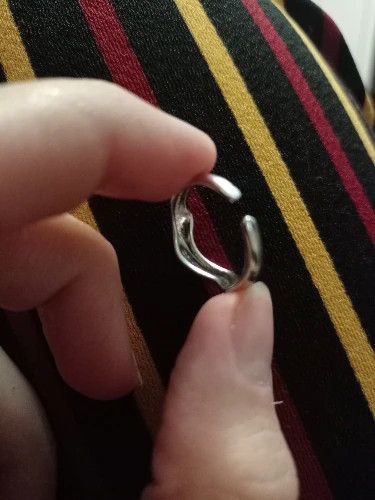 Jewelry Simple Irregular Geometric Ring Size ONE SIZE - 6 Thumbnail