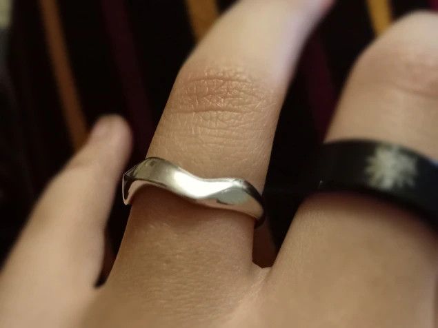 Jewelry Simple Irregular Geometric Ring Size ONE SIZE - 5 Thumbnail