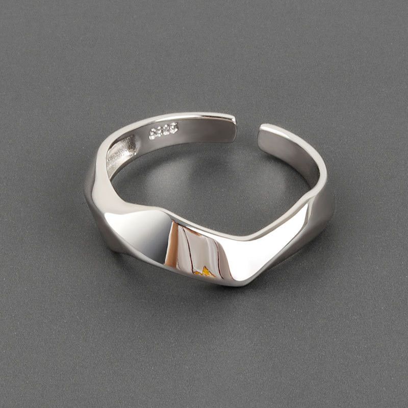 Jewelry Simple Irregular Geometric Ring Size ONE SIZE - 1 Thumbnail