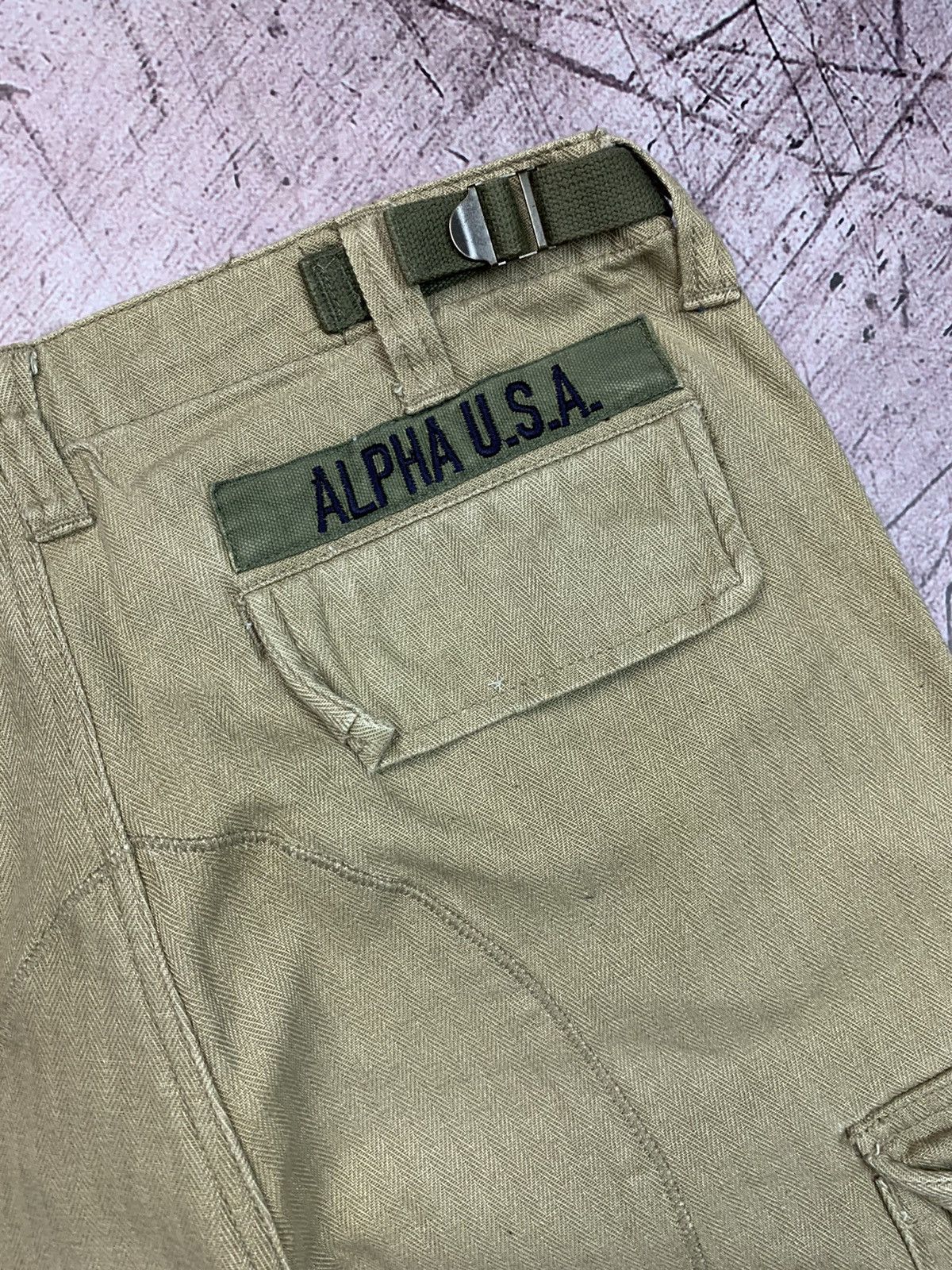 Alpha Industries Alpha Industries Vintage USA Tactical Cargo Military Pants Size US 30 / EU 46 - 5 Thumbnail