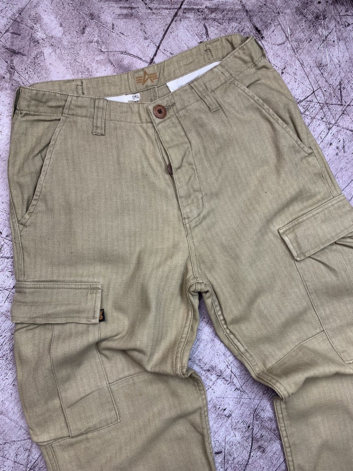 Alpha Industries Alpha Industries Vintage USA Tactical Cargo Military Pants Size US 30 / EU 46 - 4 Thumbnail