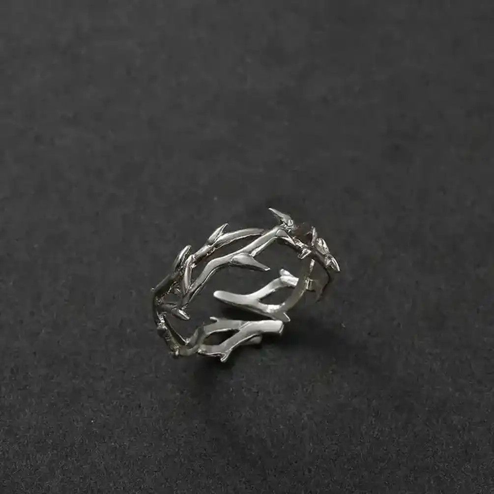 Jewelry Torn Style Adjustable Ring Size ONE SIZE - 2 Thumbnail