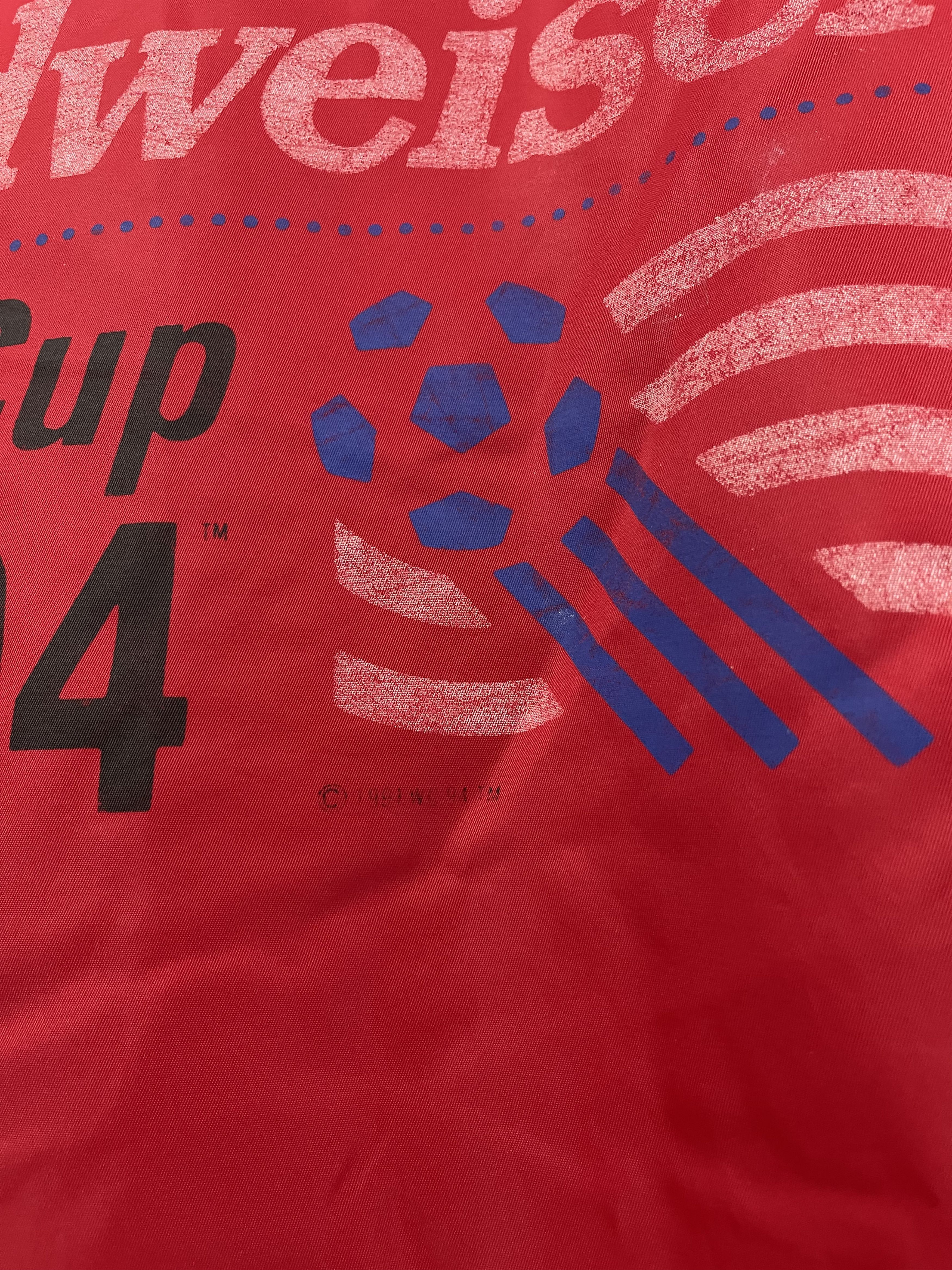 Vintage Vintage World Cup Usa 94 Budweiser Raincoats Long Jacket Size US M / EU 48-50 / 2 - 8 Thumbnail