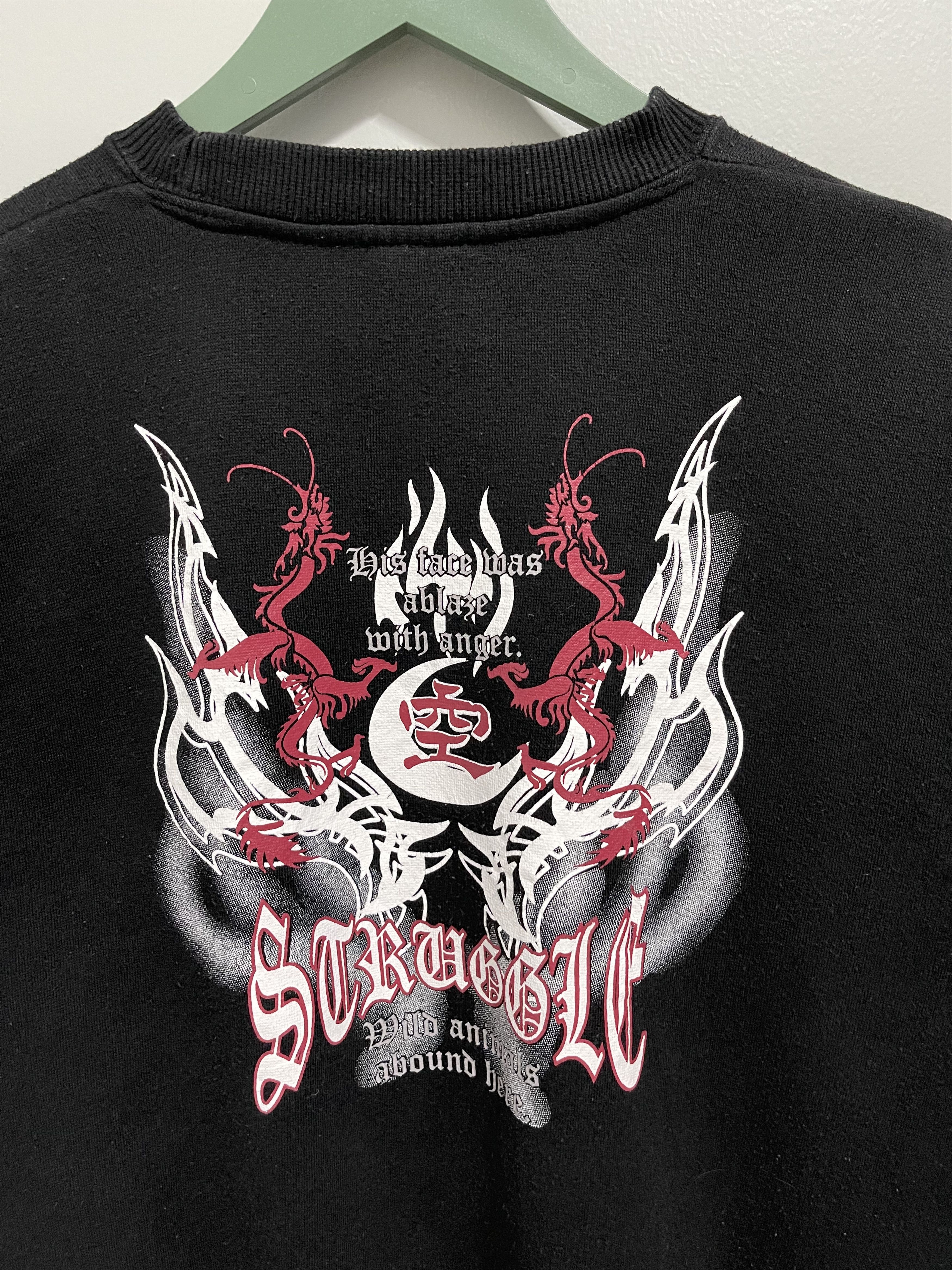 Dragonfly Vintage Dragonfly Printed Tattoo Style Logo Sweatshirt Size US S / EU 44-46 / 1 - 3 Thumbnail