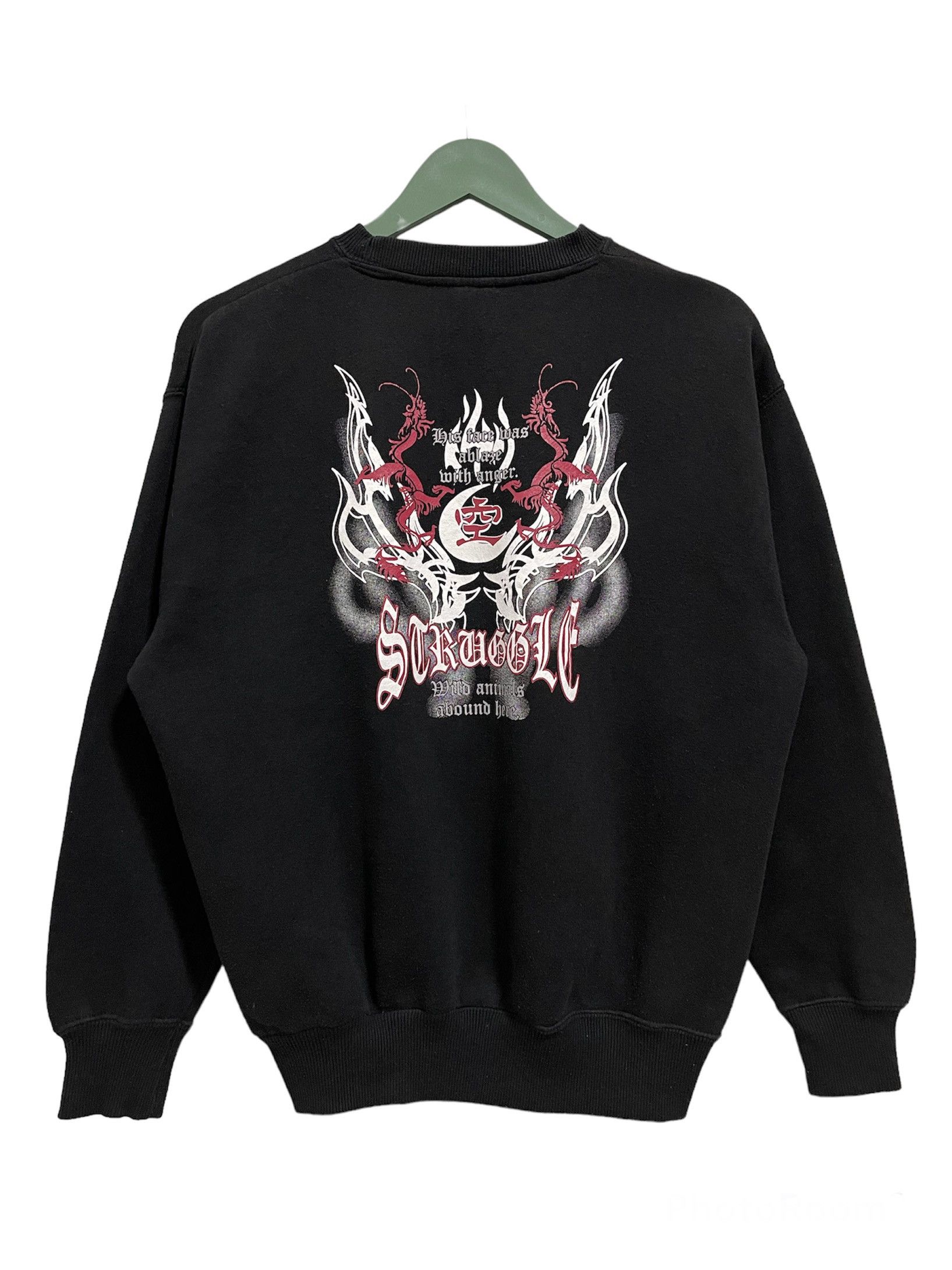 Dragonfly Vintage Dragonfly Printed Tattoo Style Logo Sweatshirt Size US S / EU 44-46 / 1 - 1 Thumbnail