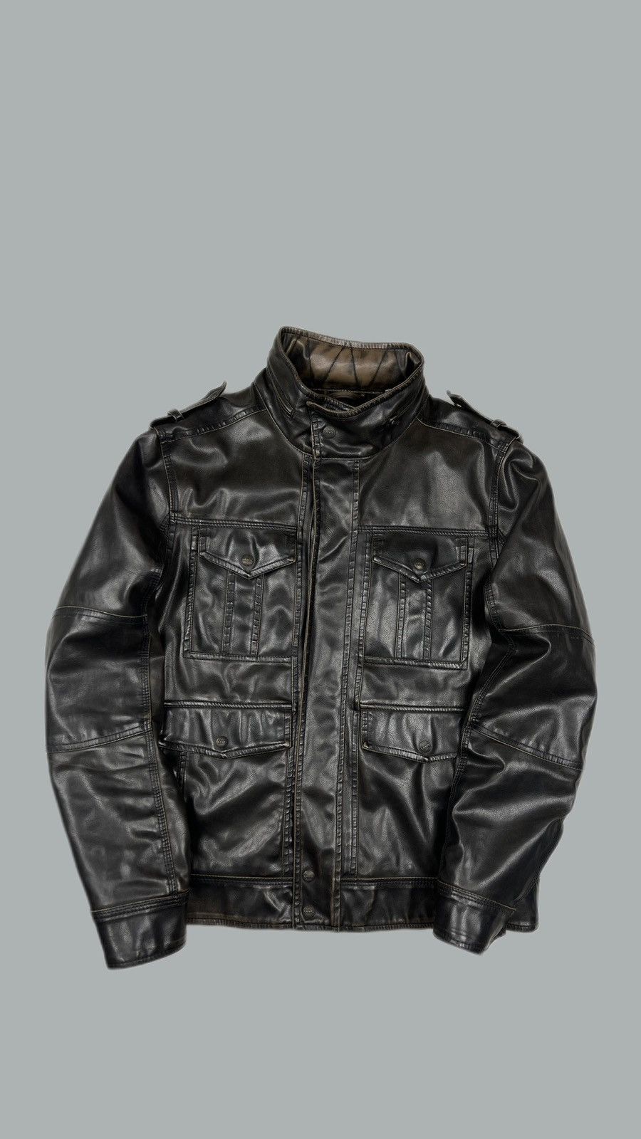 Levi's Levi’s Leather Jacket MultiPocket Size US M / EU 48-50 / 2 - 1 Thumbnail