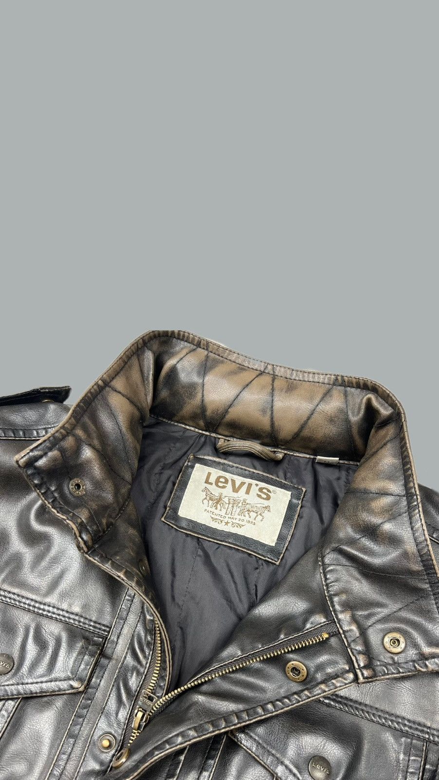 Levi's Levi’s Leather Jacket MultiPocket Size US M / EU 48-50 / 2 - 15 Thumbnail