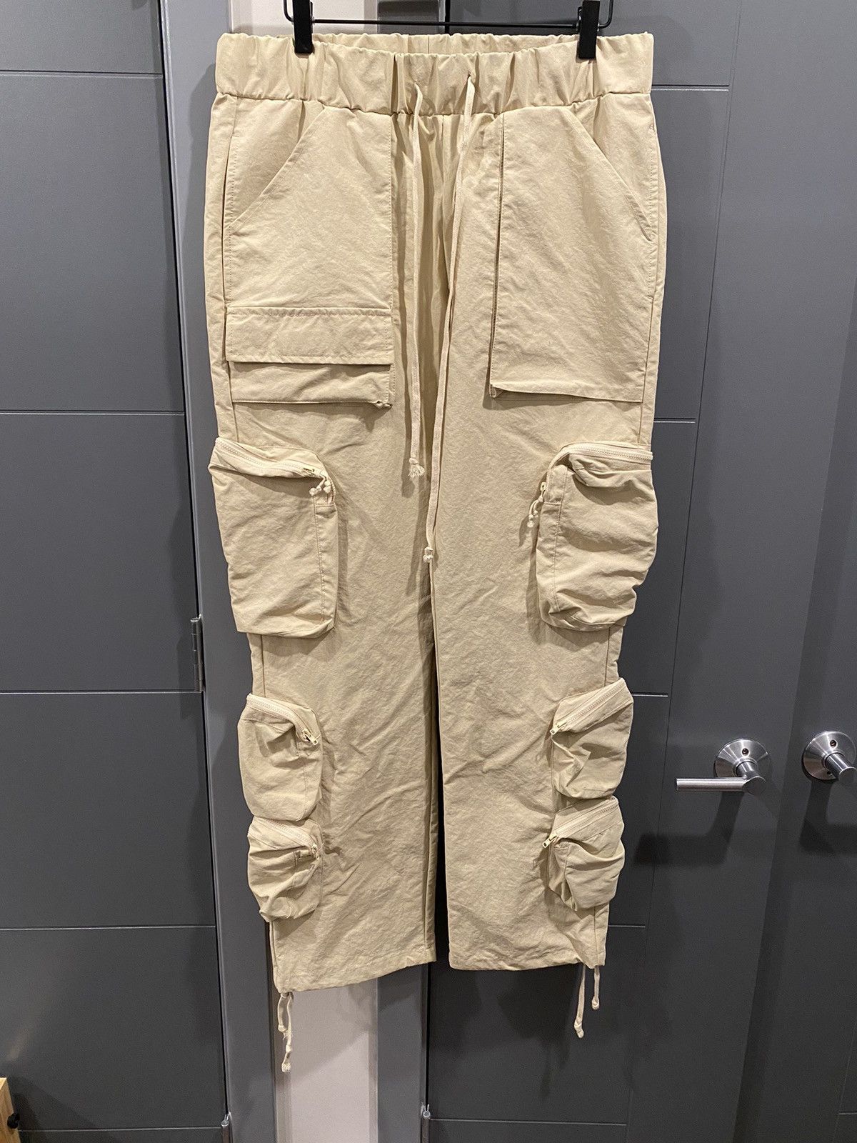 Whoisjacov WhoisJacov Jacov Six Pocket Cargo Pants - Bone (XL) | Grailed