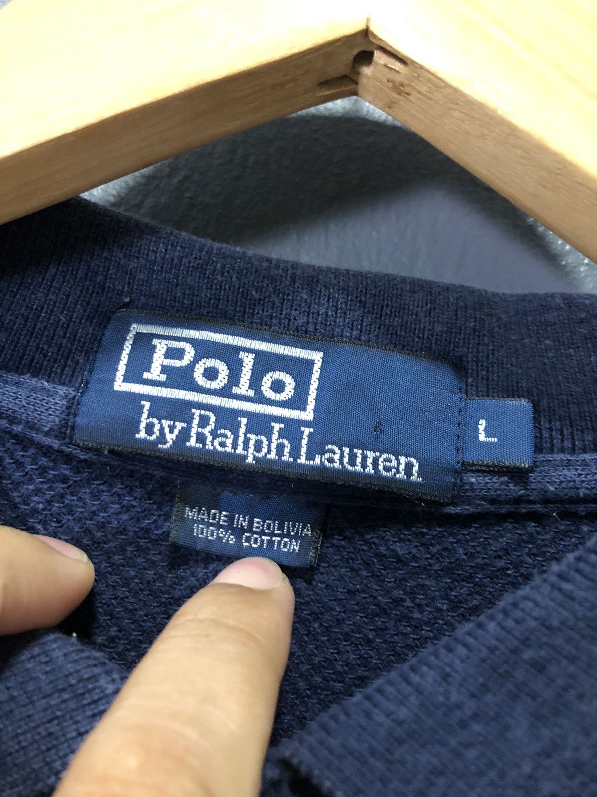 Polo Ralph Lauren × Vintage VINTAGE POLO RALPH LAURENT STRIPE POLO SHIRT Size US L / EU 52-54 / 3 - 3 Thumbnail