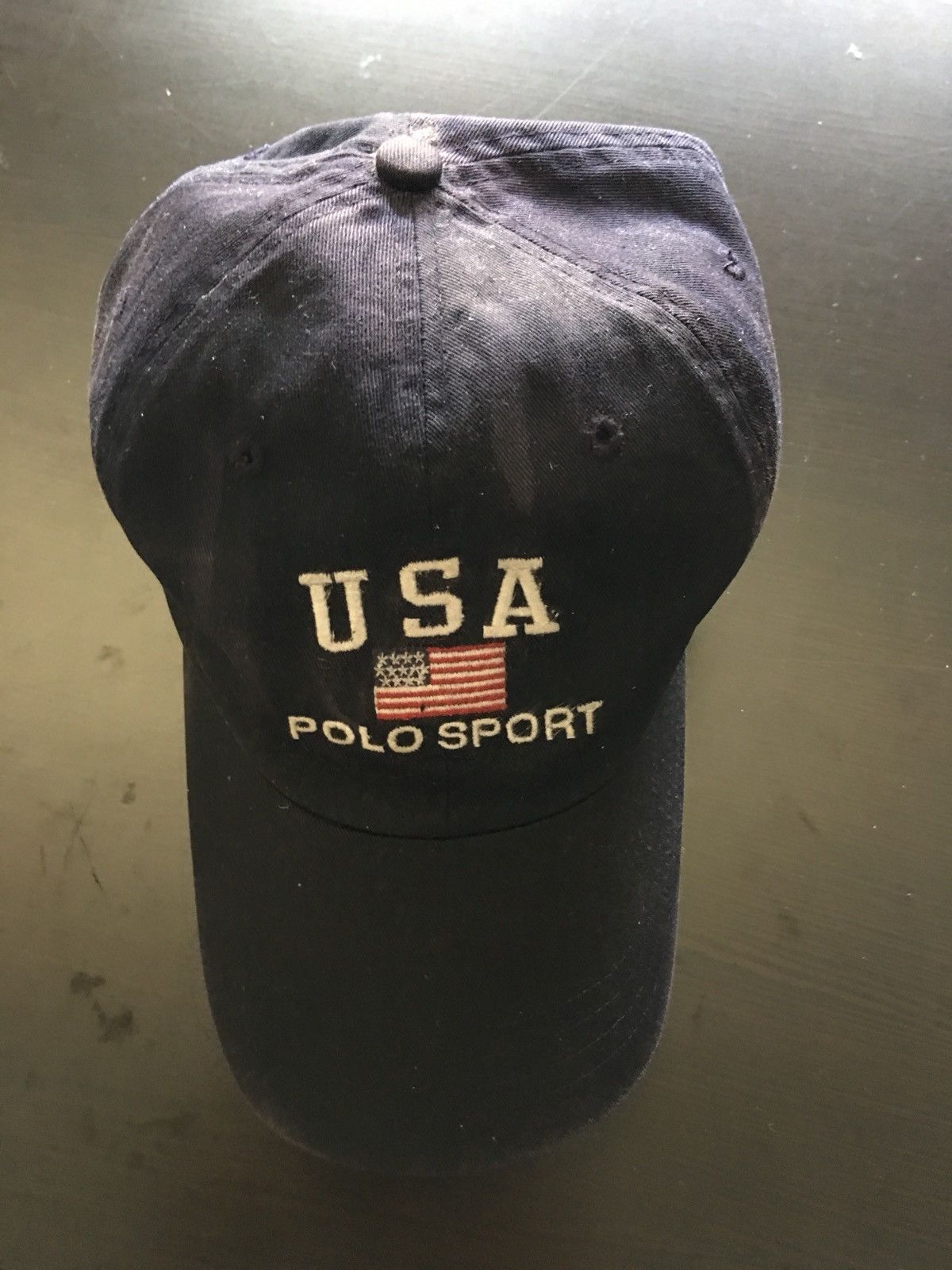 Palace Ralph Lauren Corduroy Classic Polo Cap Aviator Navy