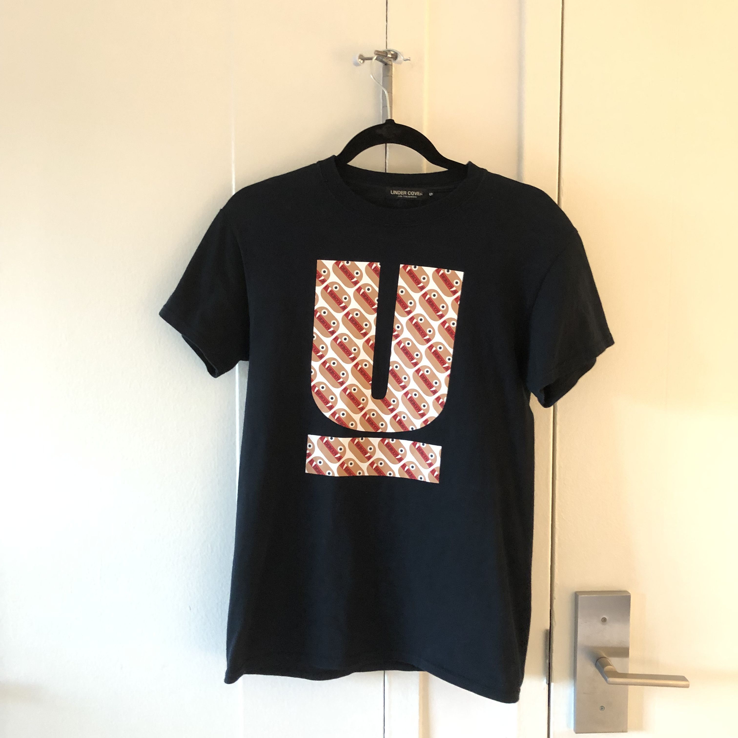 image of Undercover Logo Tee in Black, Men's (Size Small)