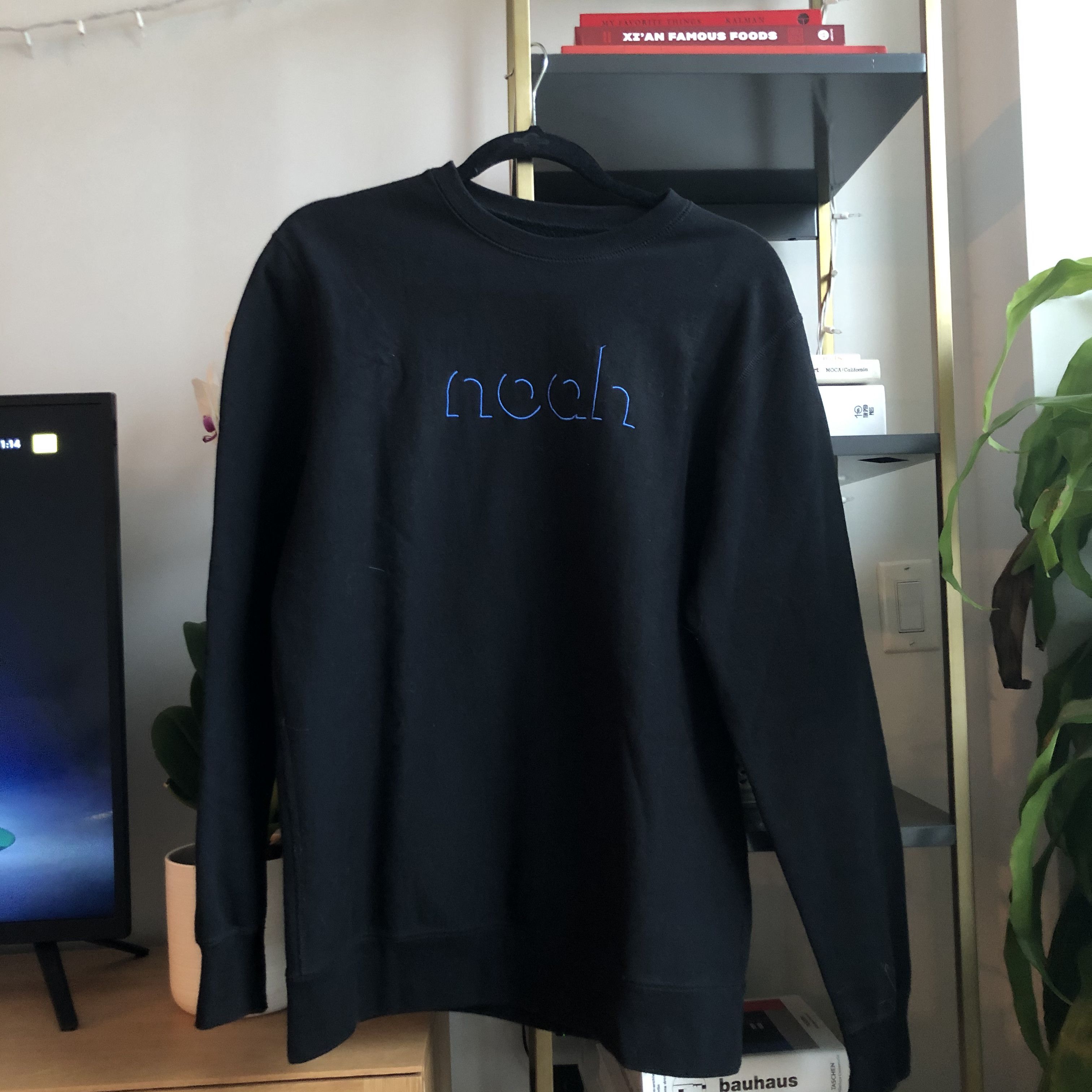 Noah Noah Outlined Logo Crewneck Size US L / EU 52-54 / 3 - 1 Thumbnail