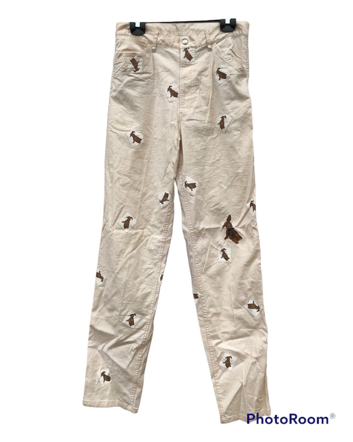 Japanese Brand × Pink House Pink House Chimpanzee Club Pants Patchwork Size US 32 / EU 48 - 1 Thumbnail
