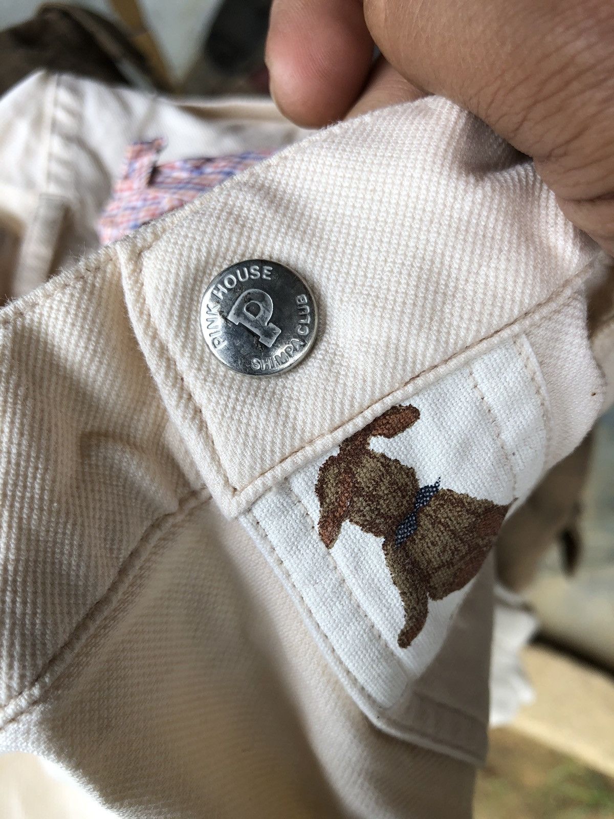 Japanese Brand × Pink House Pink House Chimpanzee Club Pants Patchwork Size US 32 / EU 48 - 6 Thumbnail