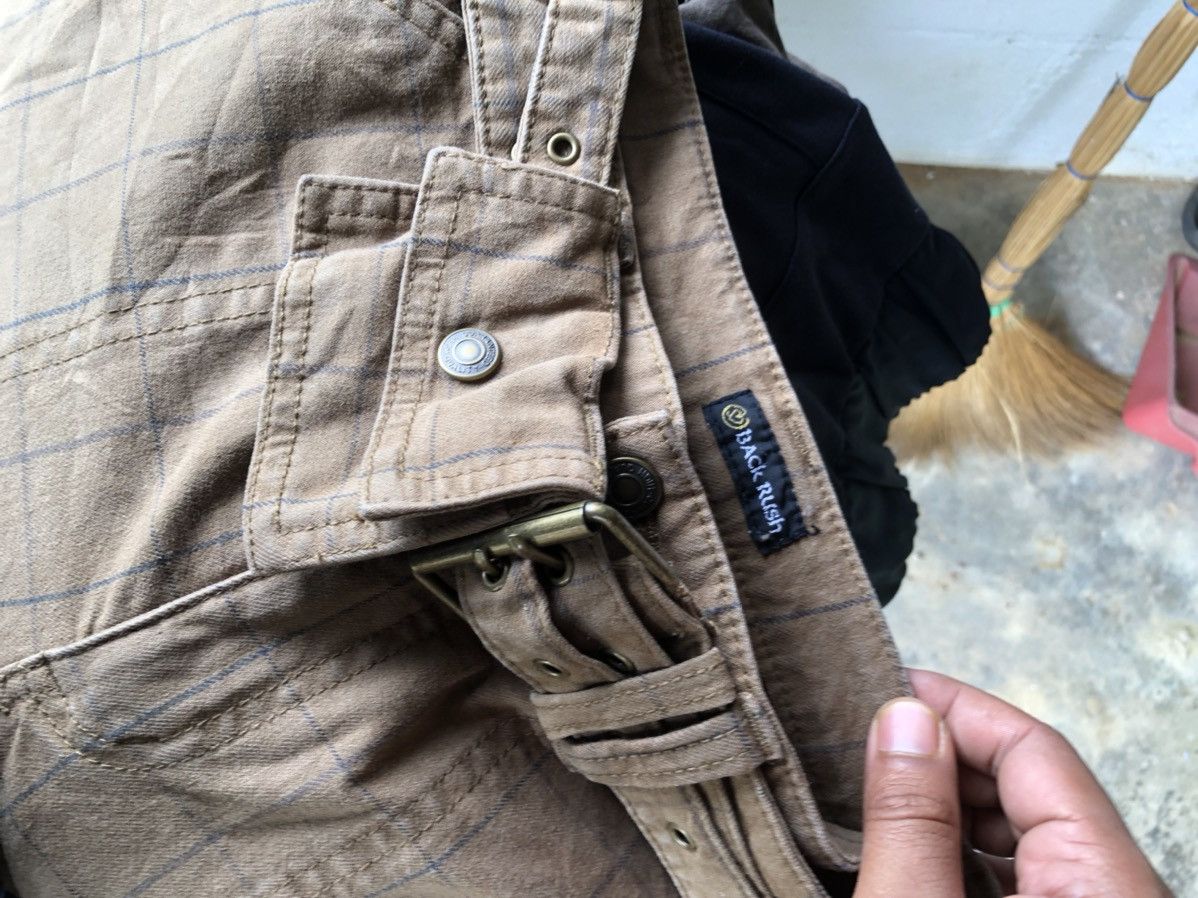 Japanese Brand × Voodoo Tactical Flared Back Rush Cargo Pants Design Stripe Multipocket Size US 30 / EU 46 - 5 Thumbnail