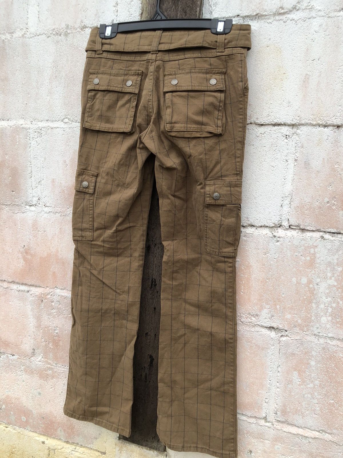 Japanese Brand × Voodoo Tactical Flared Back Rush Cargo Pants Design Stripe Multipocket Size US 30 / EU 46 - 4 Thumbnail
