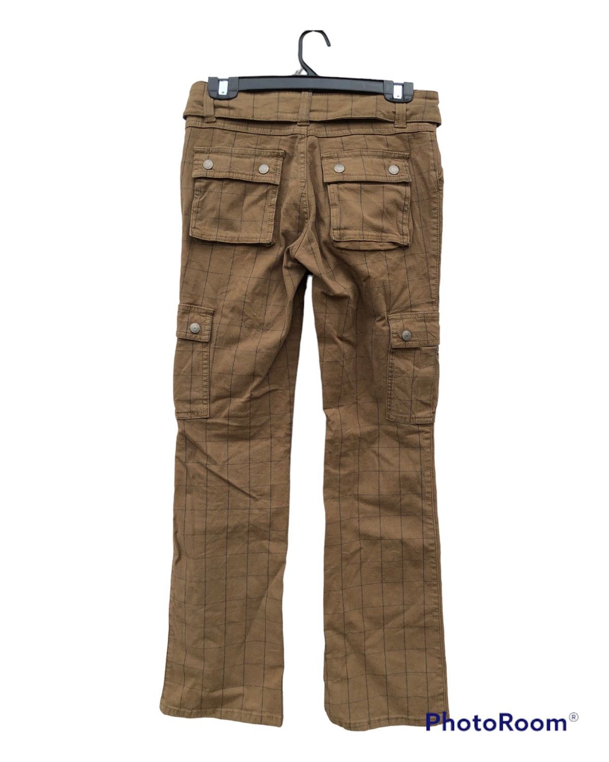 Japanese Brand × Voodoo Tactical Flared Back Rush Cargo Pants Design Stripe Multipocket Size US 30 / EU 46 - 2 Thumbnail
