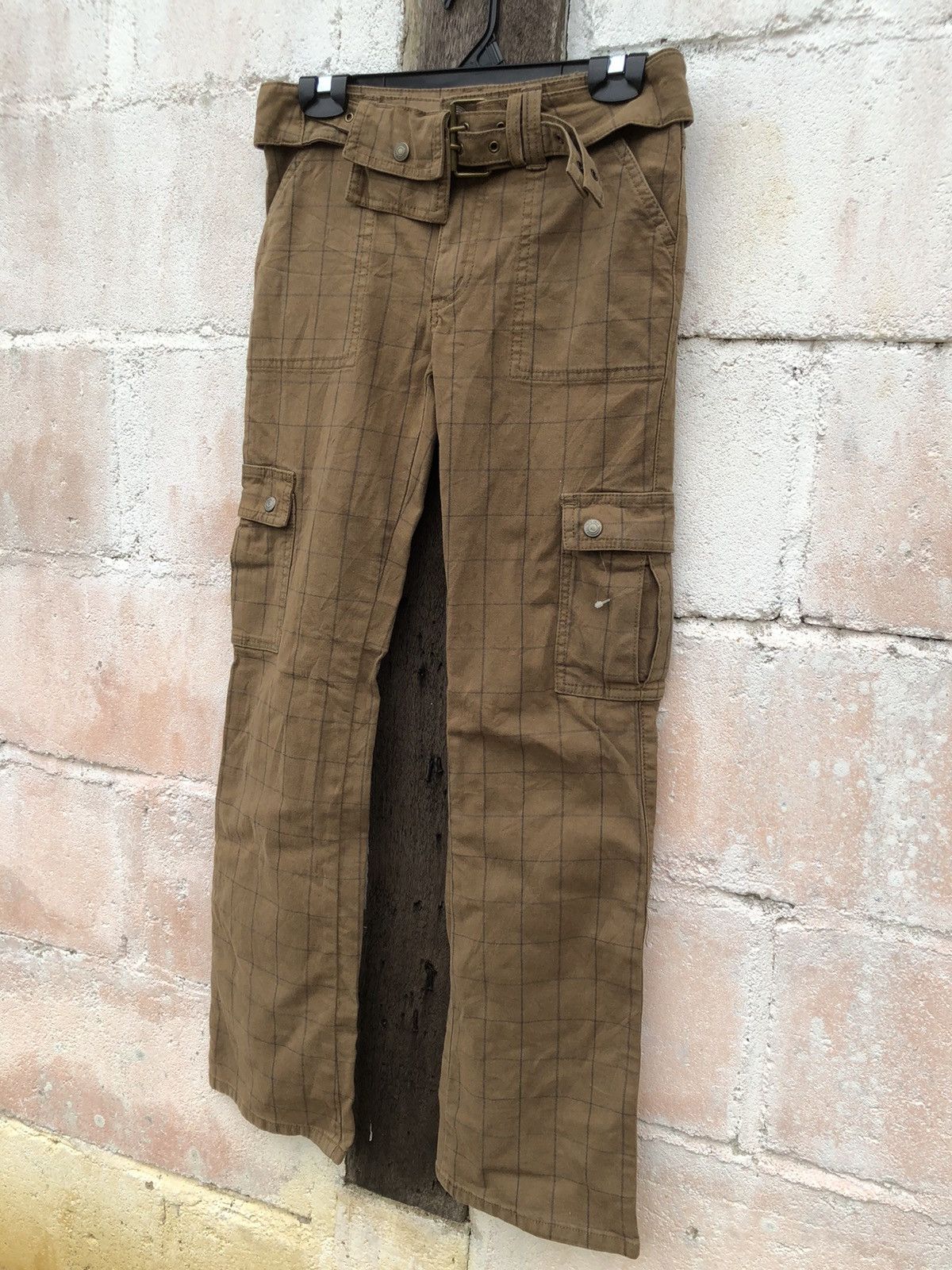 Japanese Brand × Voodoo Tactical Flared Back Rush Cargo Pants Design Stripe Multipocket Size US 30 / EU 46 - 3 Thumbnail