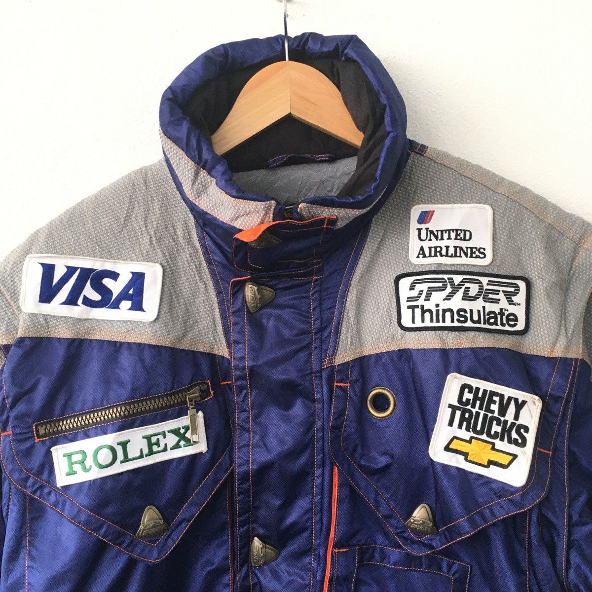 Spyder TEAM ISSUED 90s Spyder US Ski Team sponsor Patch Archive Size US L / EU 52-54 / 3 - 3 Thumbnail