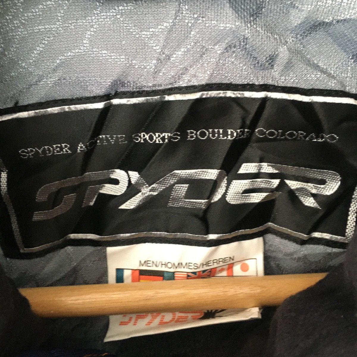 Spyder TEAM ISSUED 90s Spyder US Ski Team sponsor Patch Archive Size US L / EU 52-54 / 3 - 6 Thumbnail