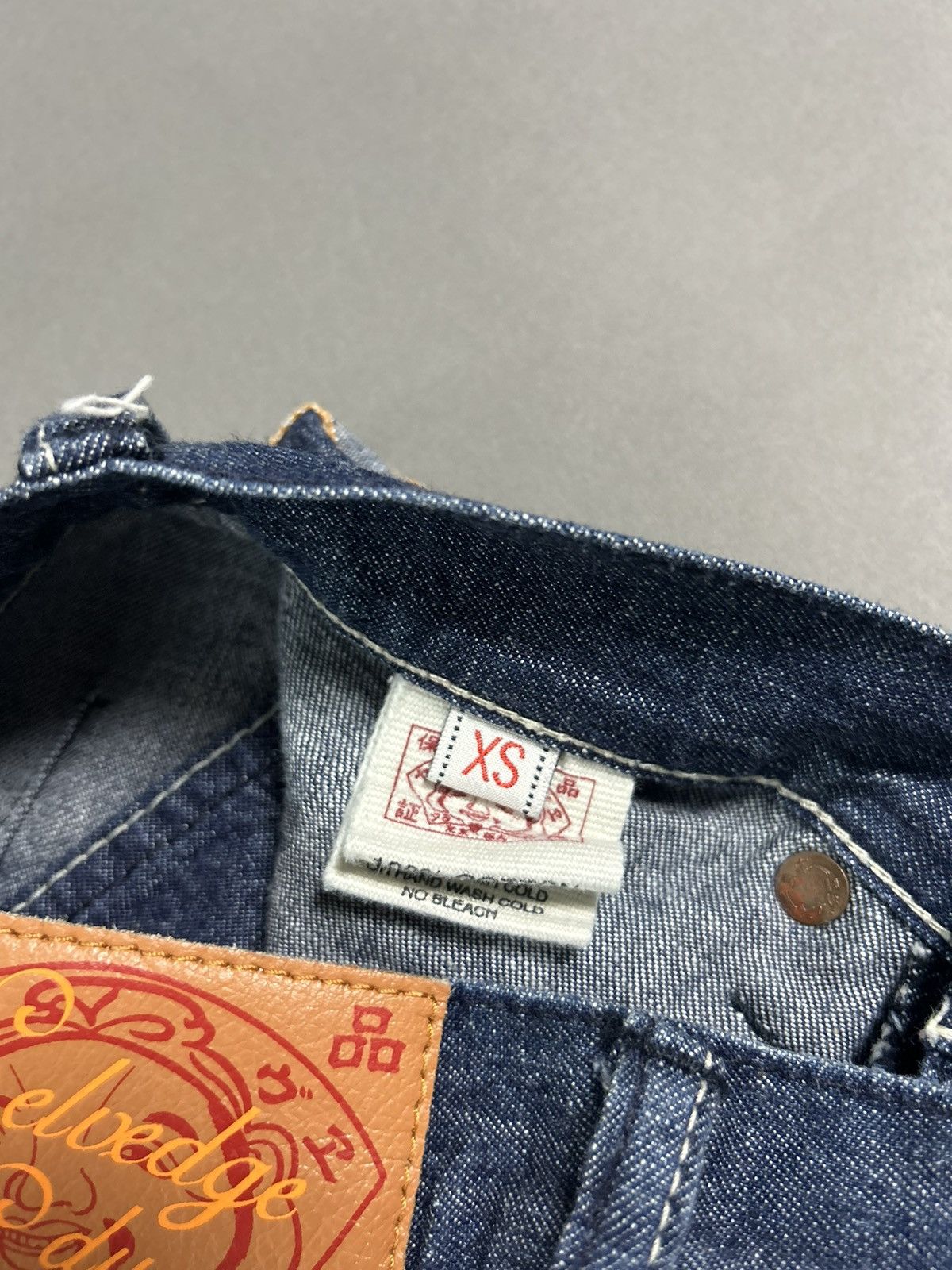 Evisu Evisu skirt selvedge du sportif vintage denim Y2K flower Size 24" / US 00 / IT 34 - 6 Thumbnail