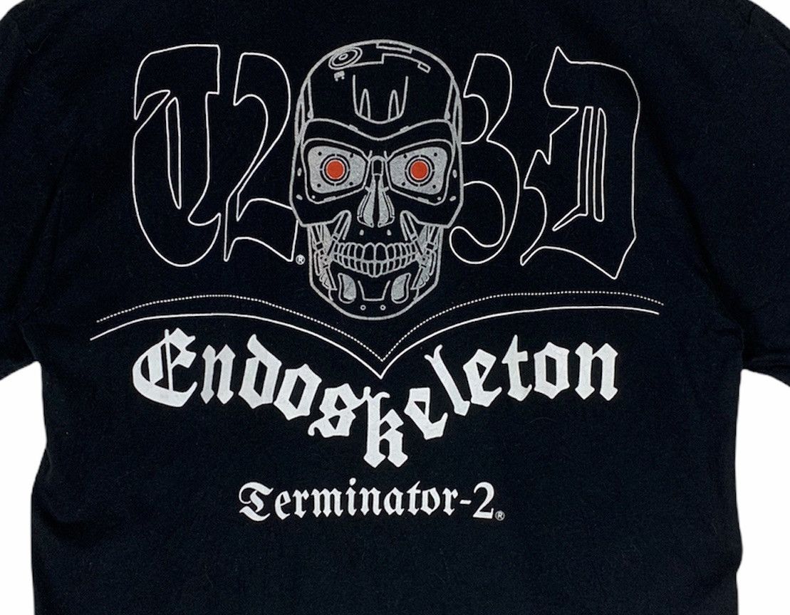 Universal Studios × Vintage Vintage Y2K Terminator 2 3D Endokeleton Shirt Size US M / EU 48-50 / 2 - 3 Thumbnail