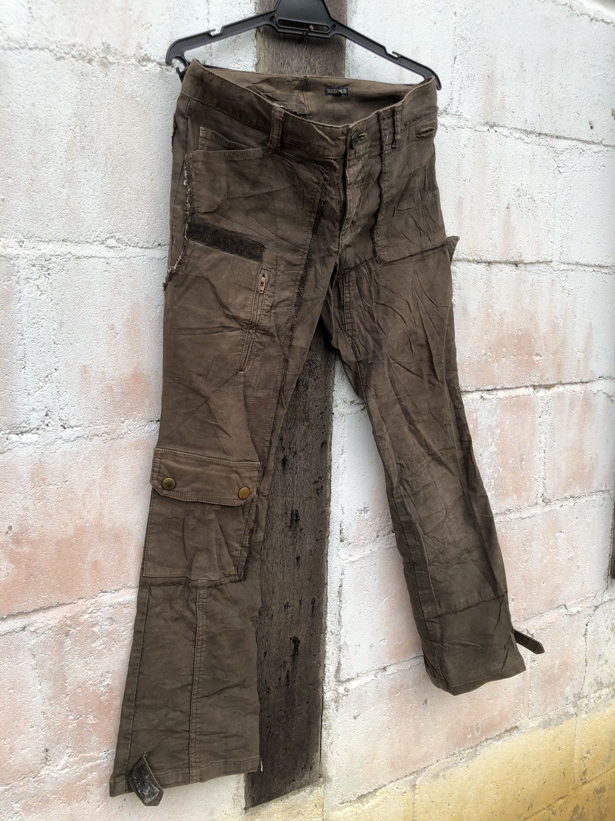 Japanese Brand × Voodoo Tactical FLARED Masculo Bush Pants Drawstring Punk design Size US 30 / EU 46 - 3 Thumbnail