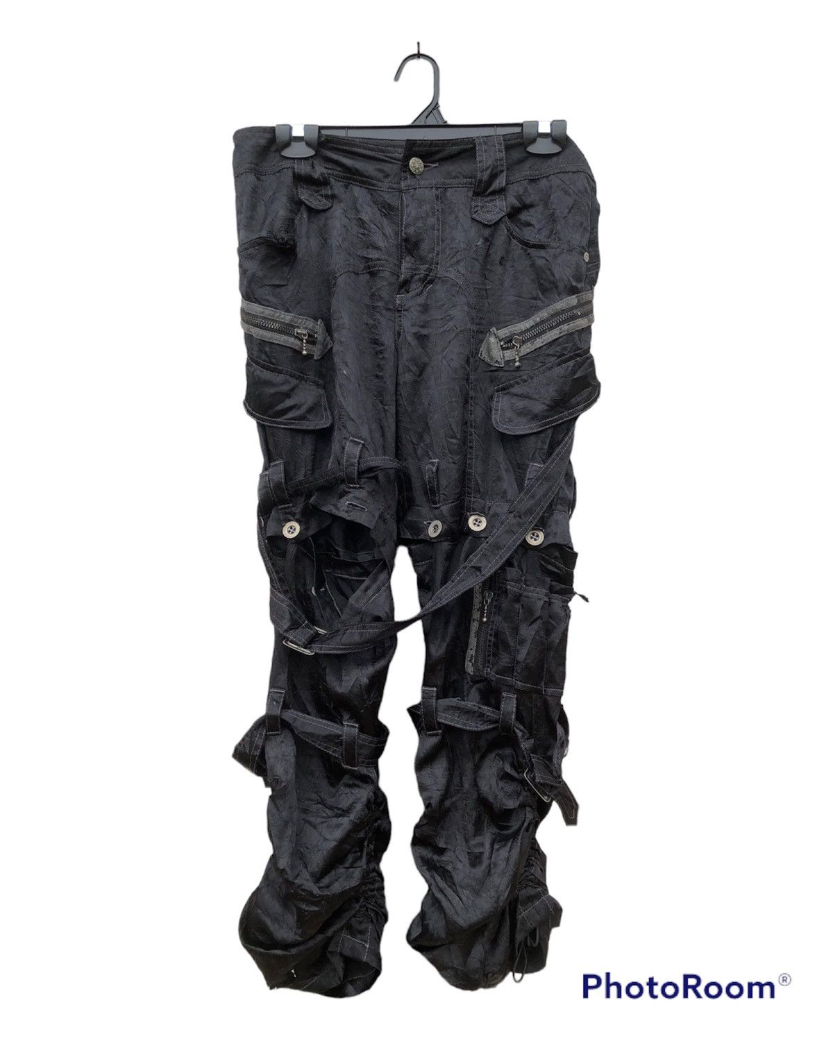 image of Designer Bondage Punk Algonquins Destress in Black, Women's (Size 30)