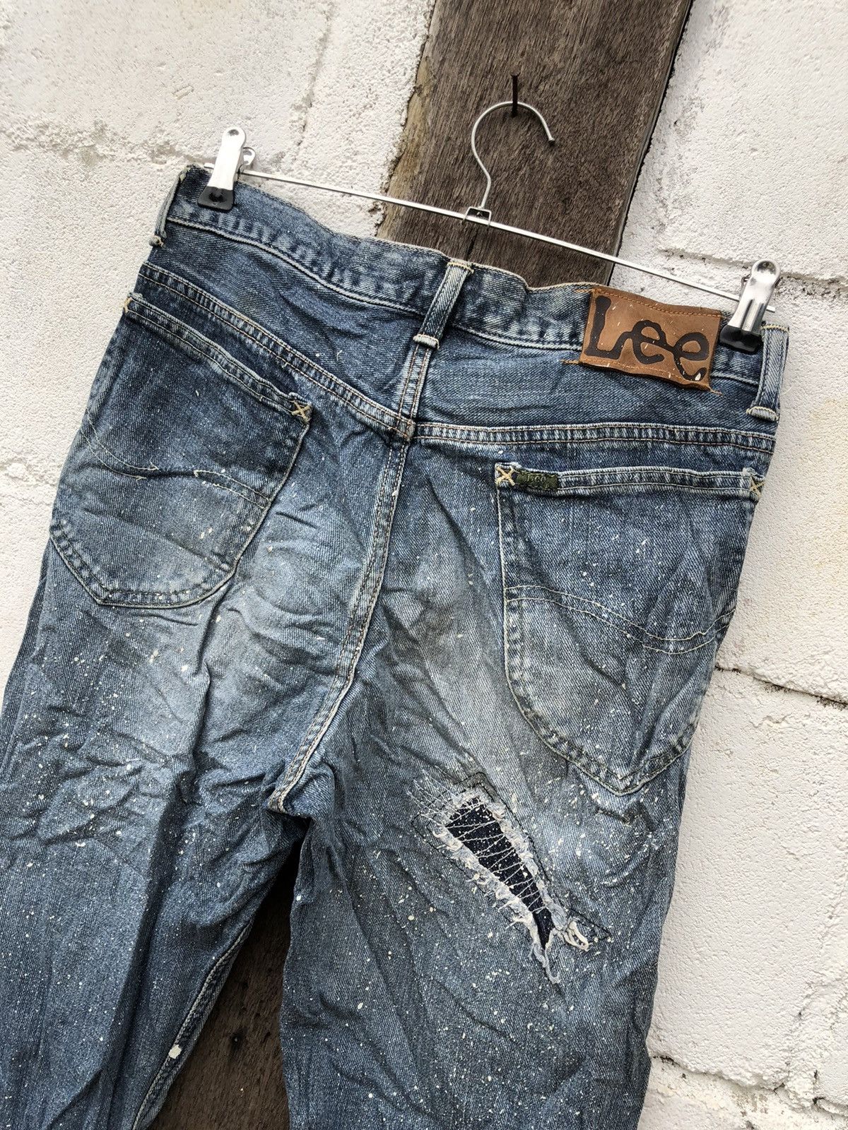 Lee Denim Jeans LEE Destress Size US 31 - 5 Thumbnail