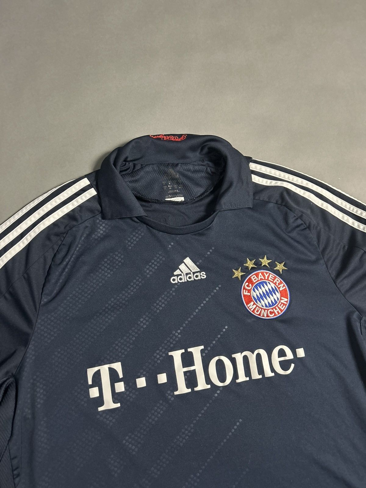 Adidas Adidas Bayern Munchen Jersey navy T-Home 2008 2009 Away Size US XL / EU 56 / 4 - 4 Thumbnail