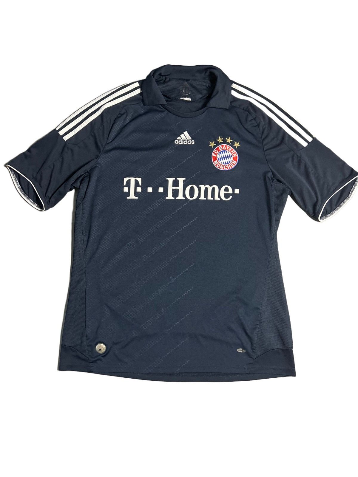 Adidas Adidas Bayern Munchen Jersey navy T-Home 2008 2009 Away Size US XL / EU 56 / 4 - 1 Thumbnail
