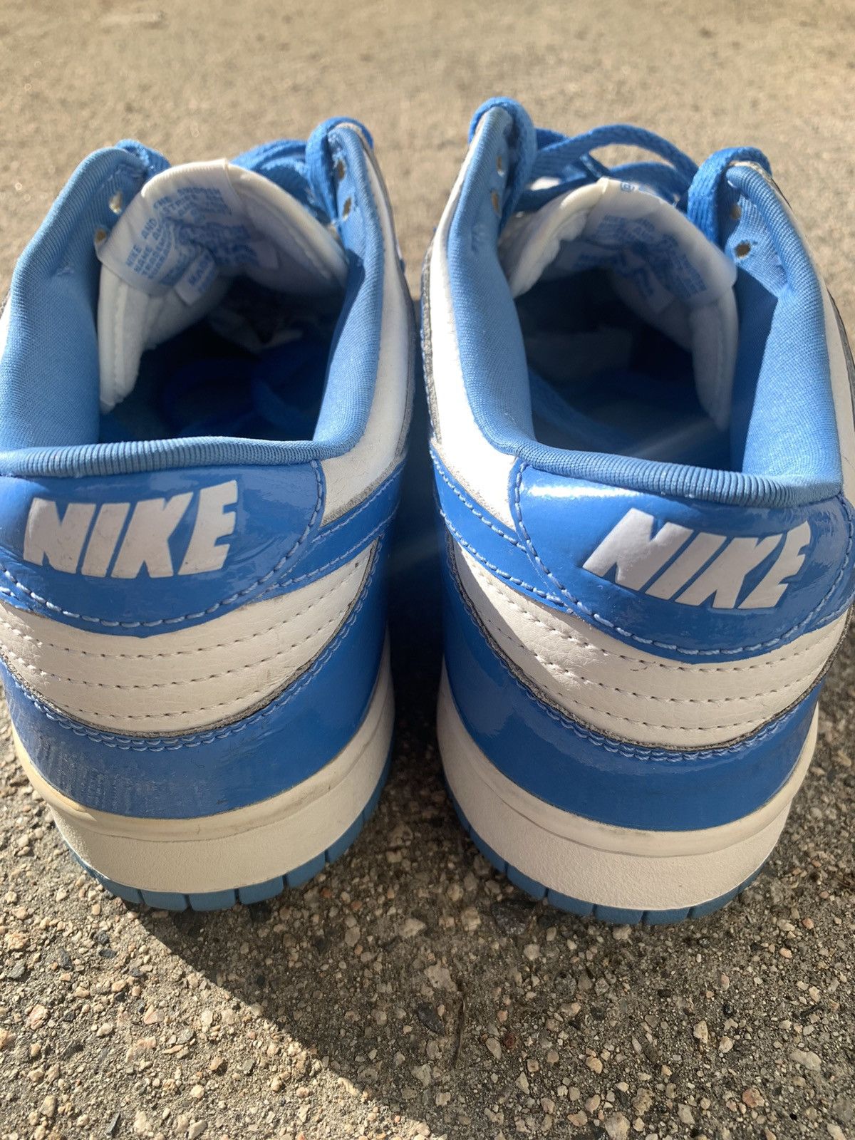 Nike Vintage Nike Dunk Low PL 2001 UNC Carolina Size US 10 / EU 43 - 5 Thumbnail